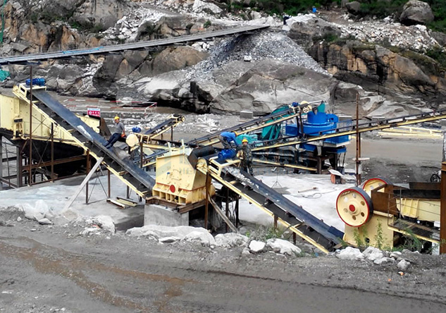 South Africa stone crusher equipment line